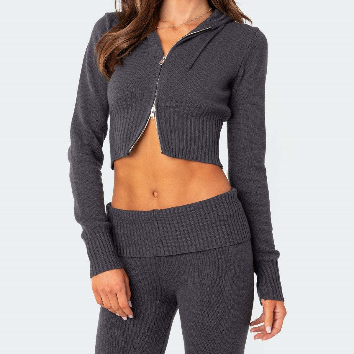 Long Sleeve Trousers Suit