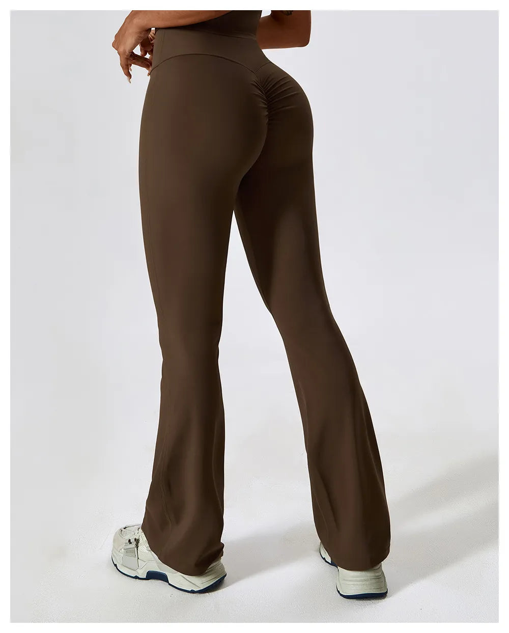 Flared High Waist Wide Leggings (Multiple Colors and Sizes)
