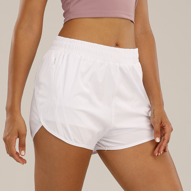 Sports Shorts with Zipped Pockets