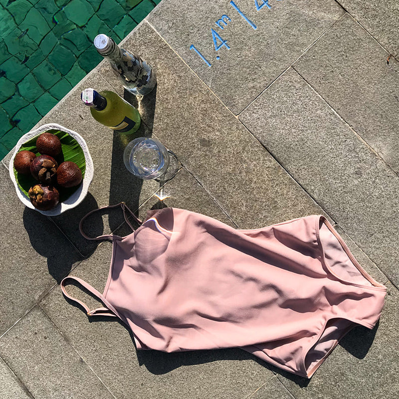 Triangle Thin One-Piece Swimsuit
