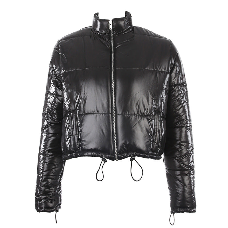 Short High Gloss Down Jacket