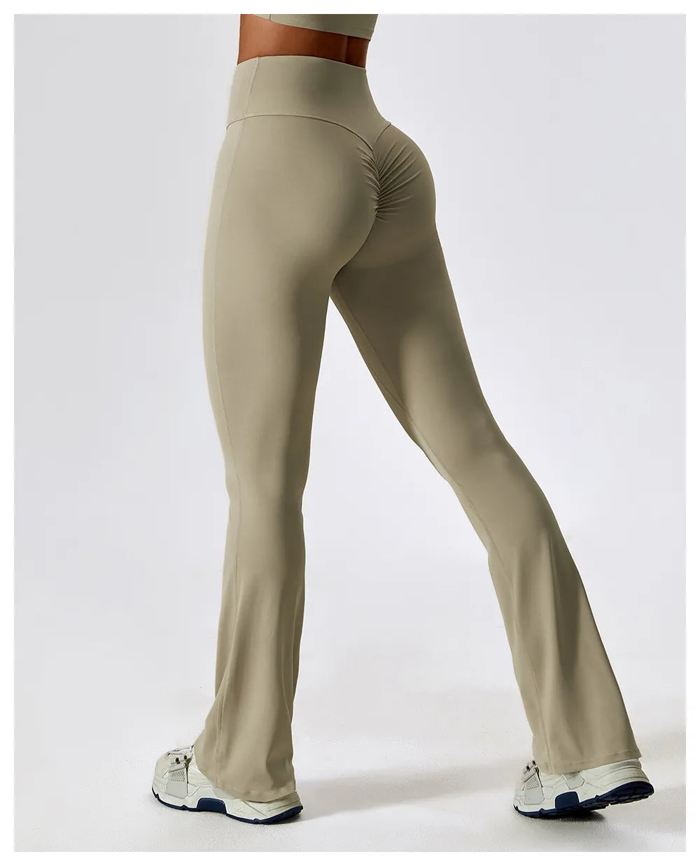 Flared High Waist Wide Leggings (Multiple Colors and Sizes)