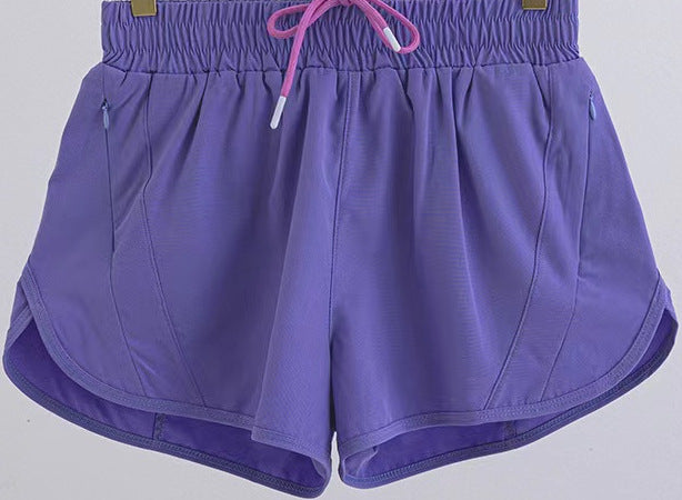 Sports Shorts with Zipped Pockets