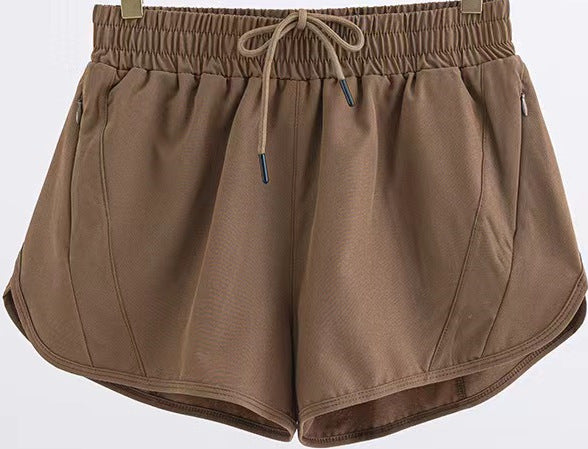 Sports Shorts with Zipped Pockets