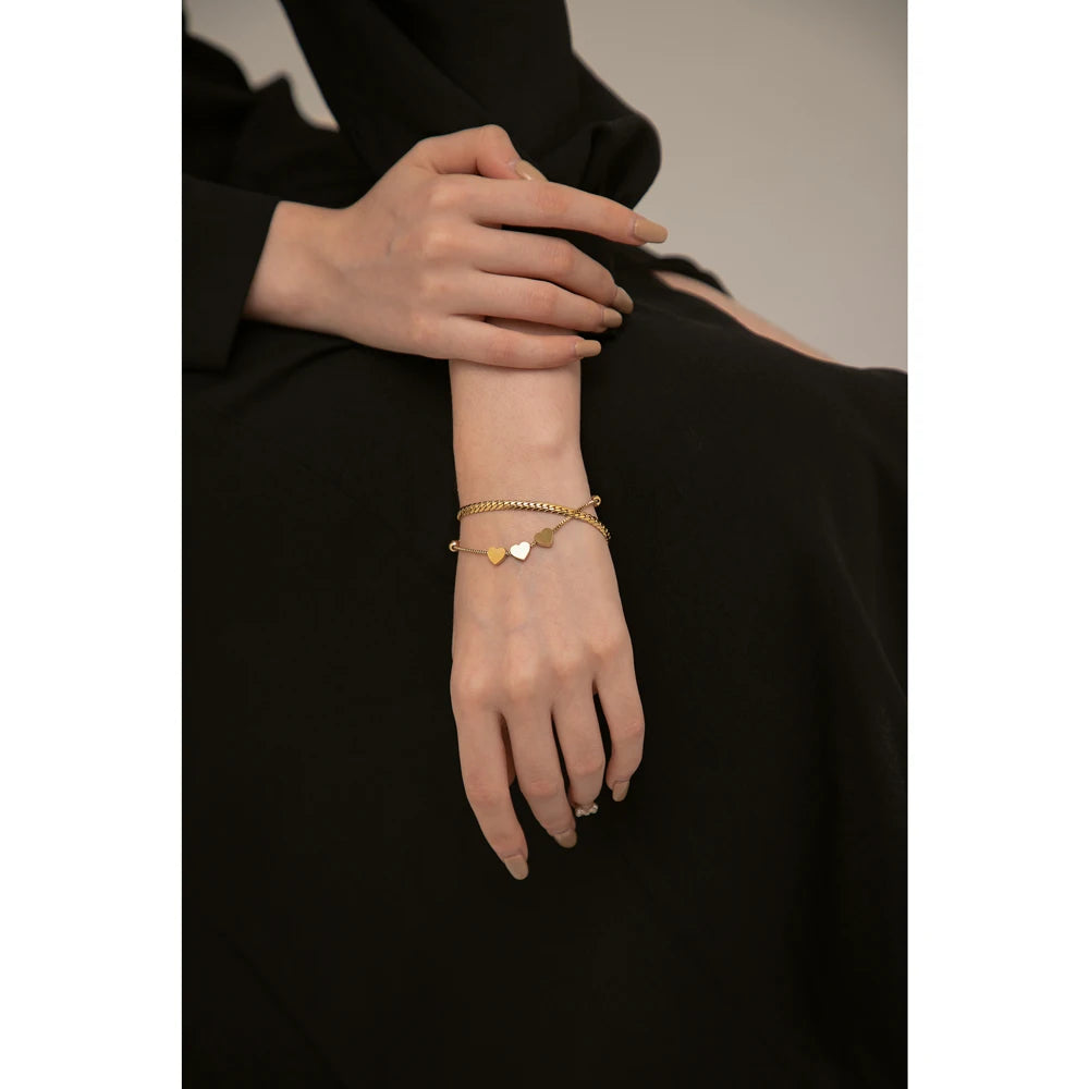 Heart Stainless Steel Bracelet