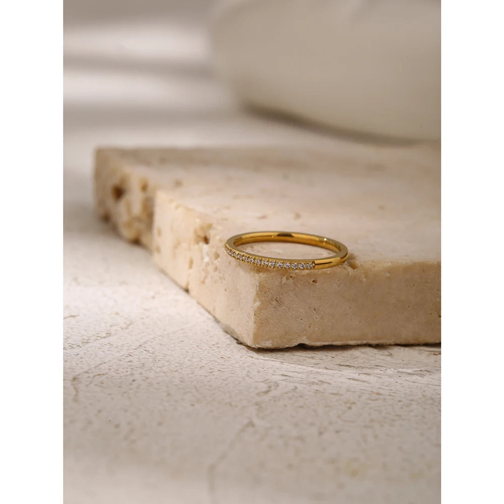 Simple Stainless Steel Ring