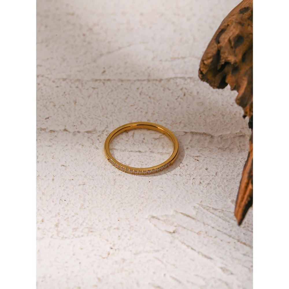 Simple Stainless Steel Ring