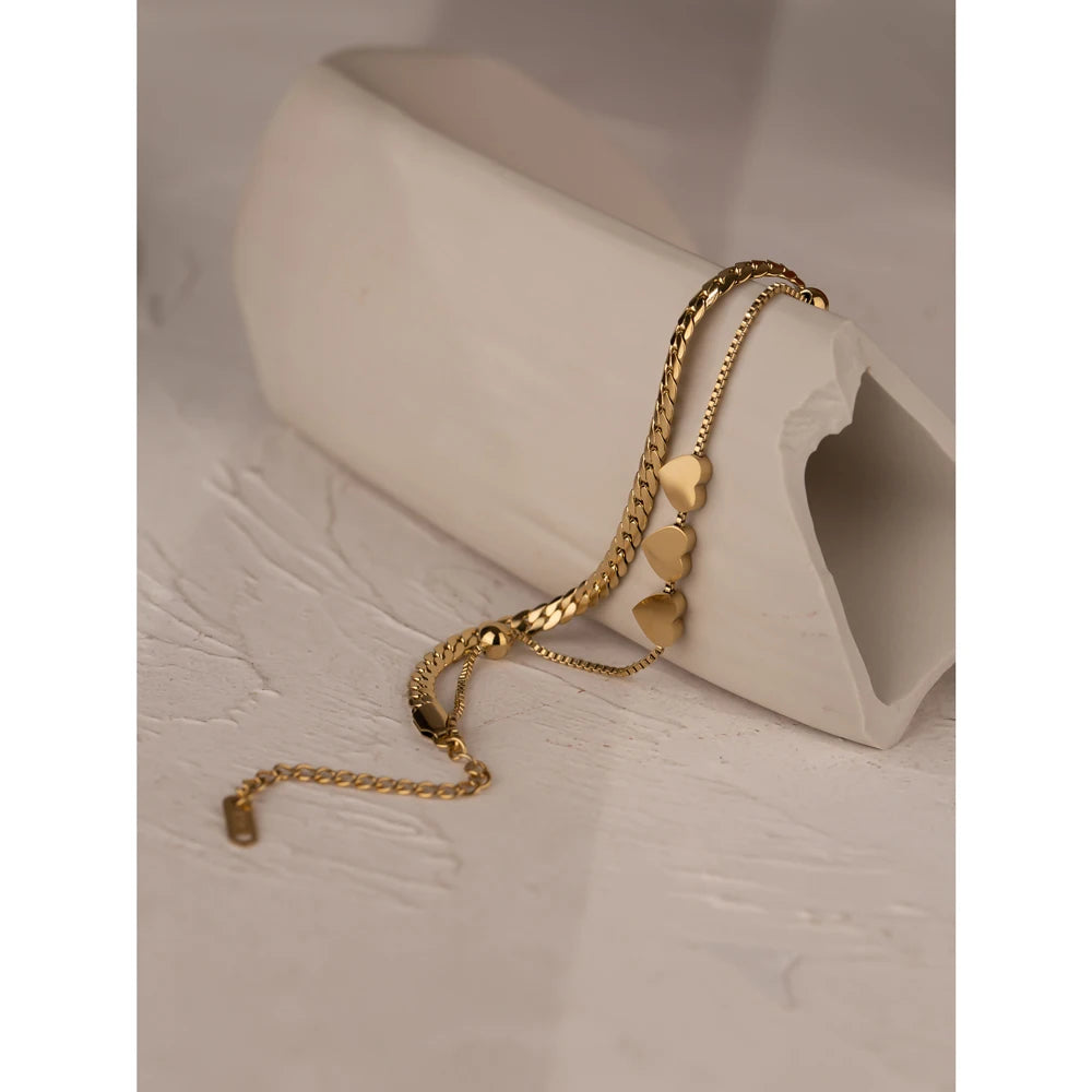 Heart Stainless Steel Bracelet