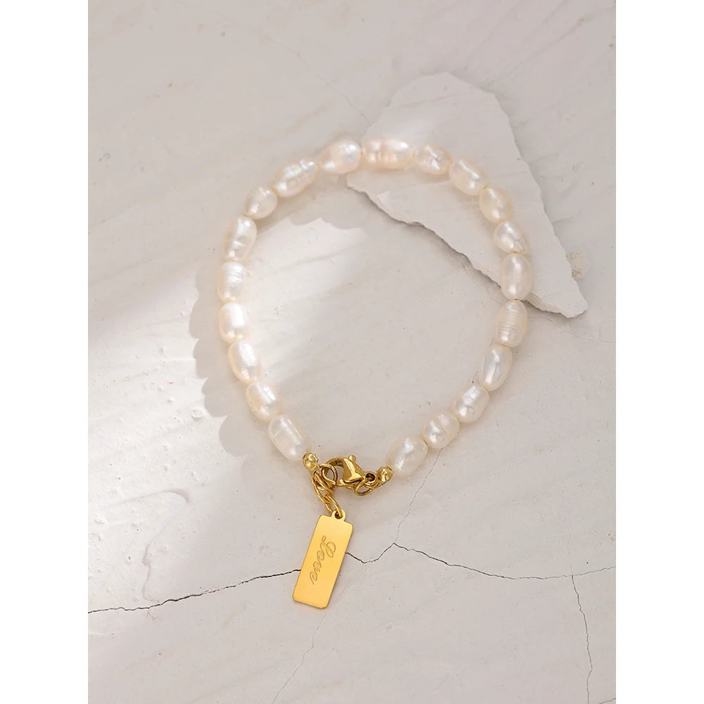 Natural Pearl Bracelet