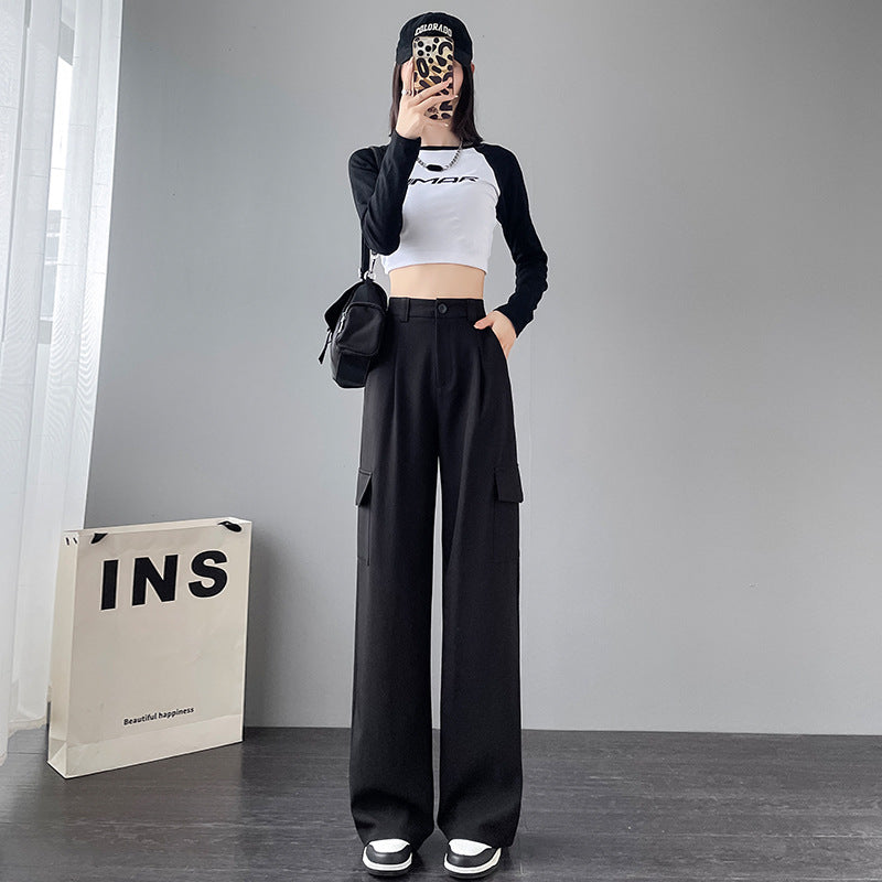 High Waist Sporty Trousers