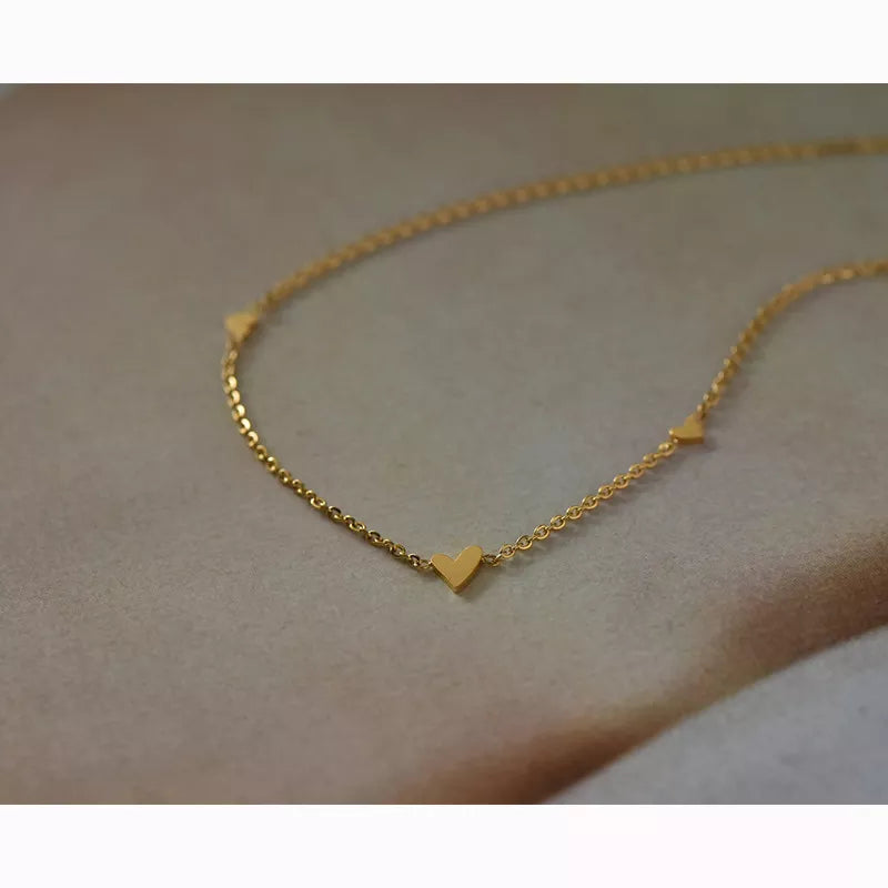 Stainless Steel Heart-shaped Bracelet