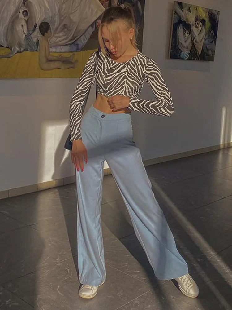 Sexy Backless Lace ups Pullover Top