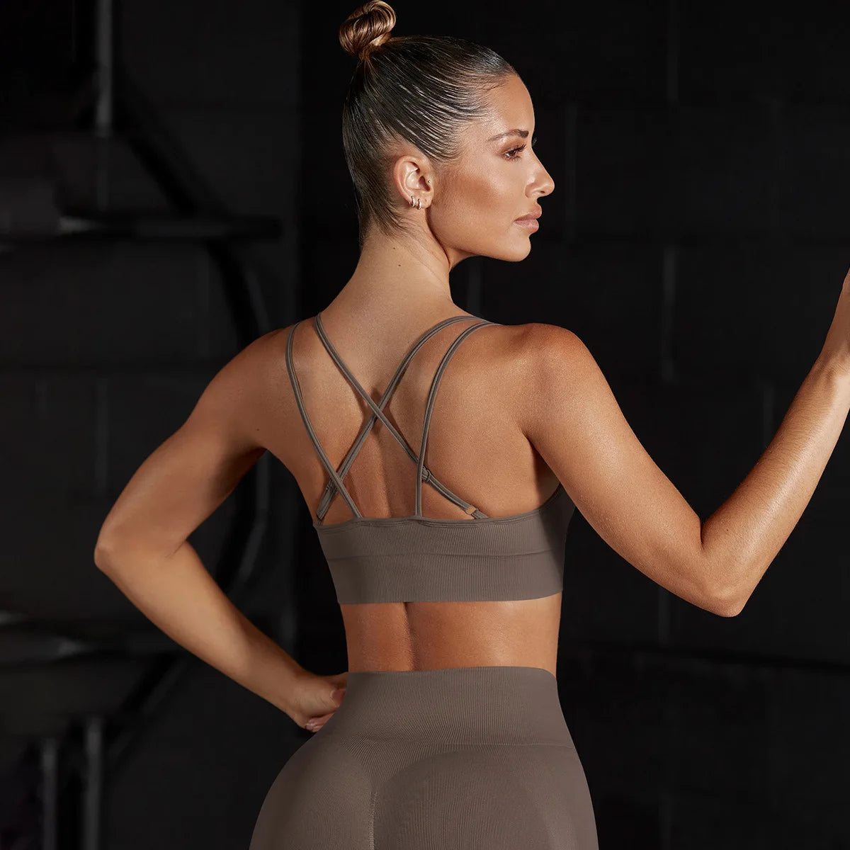Seamless Yoga Fitness Wear Gym Workout Bra