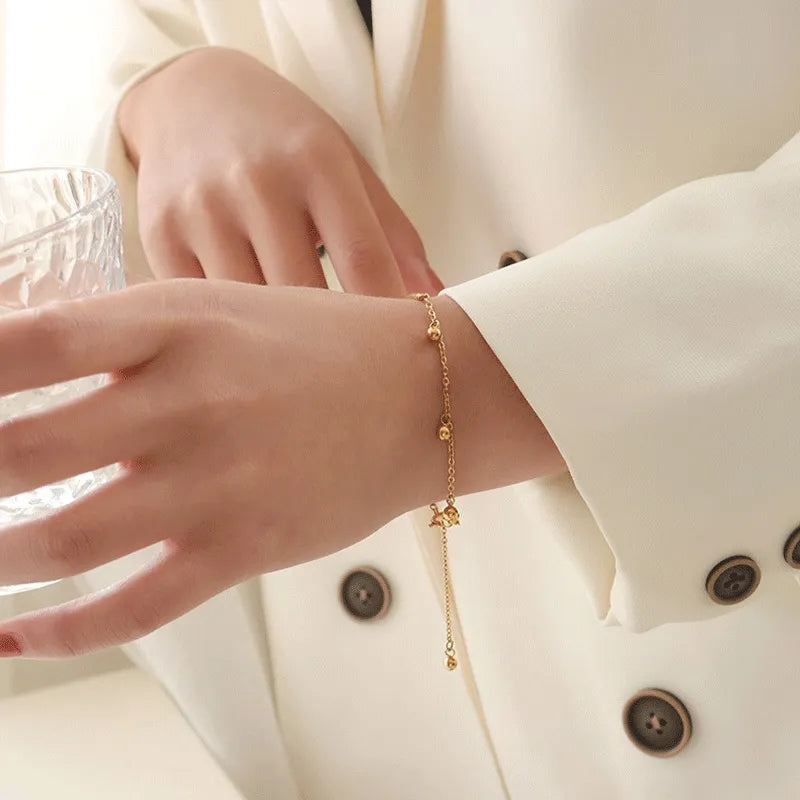 Stainless Steel Elegant Simple Bracelet