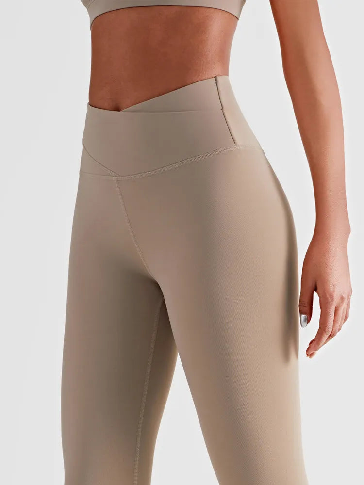 Double Layer High Waist Hip Lifting Leggings
