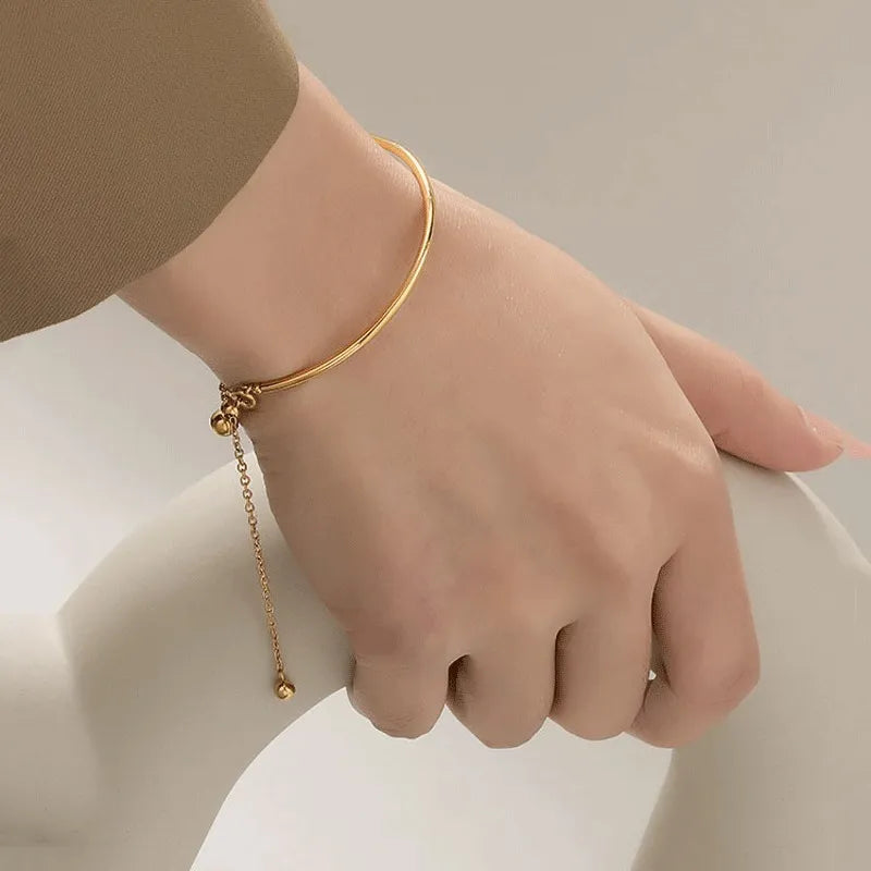 Stainless Steel Elegant Simple Bracelet