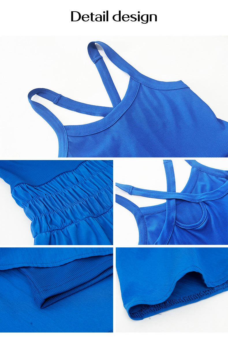 Camisole Splicing Summer Vacation Dress