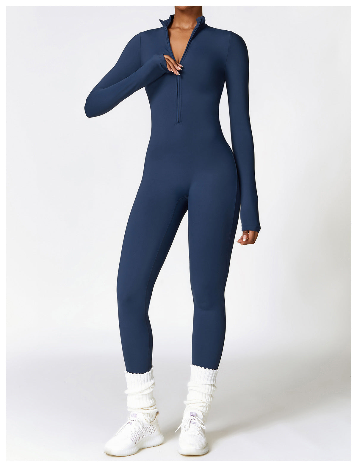 Warm Long Sleeve Jumpsuit Activewear