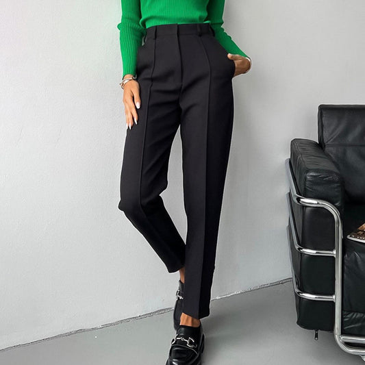 Fashion High Waist Trousers