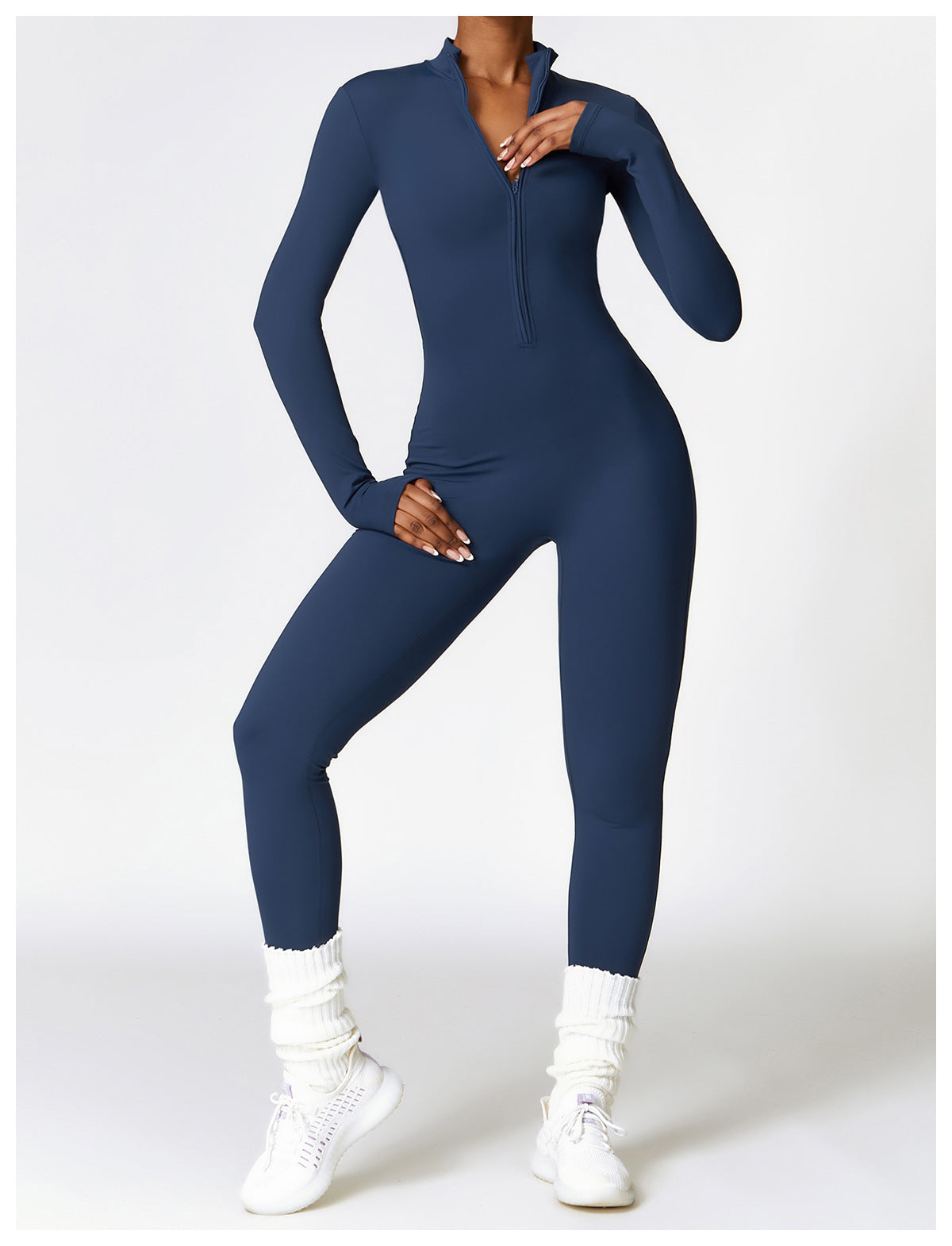 Warm Long Sleeve Jumpsuit Activewear