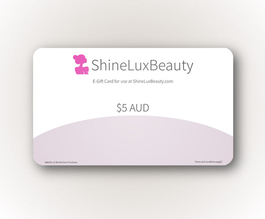 ShineLuxBeauty Promotional Gift Card