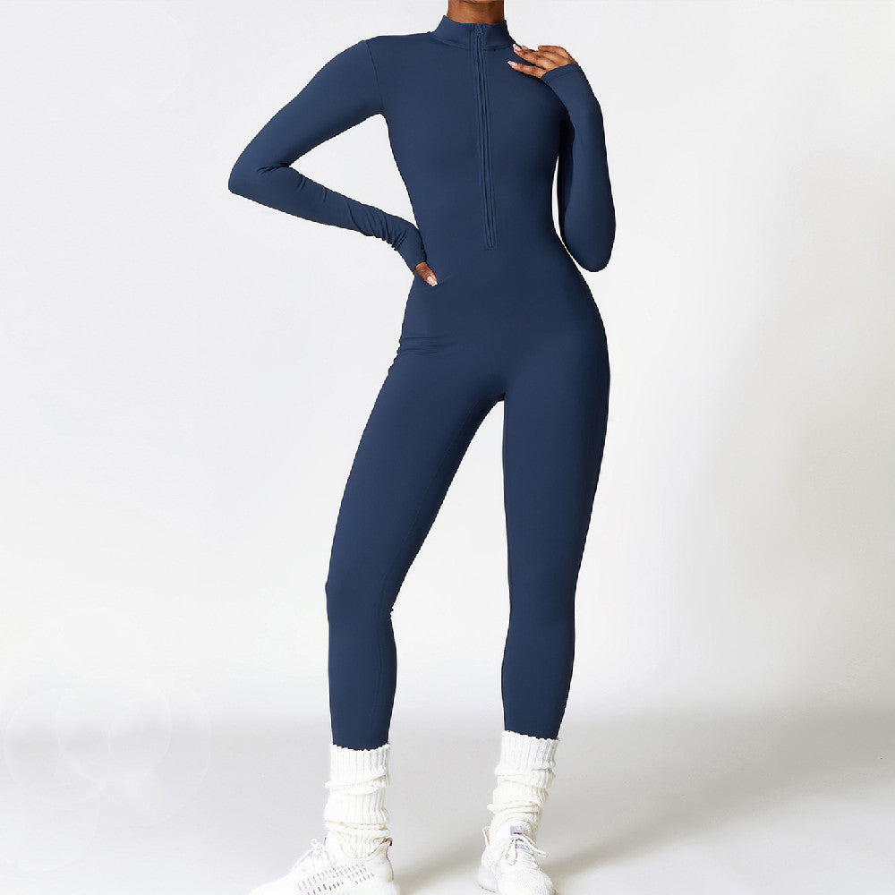 Warm Long Sleeve Jumpsuit Activewear