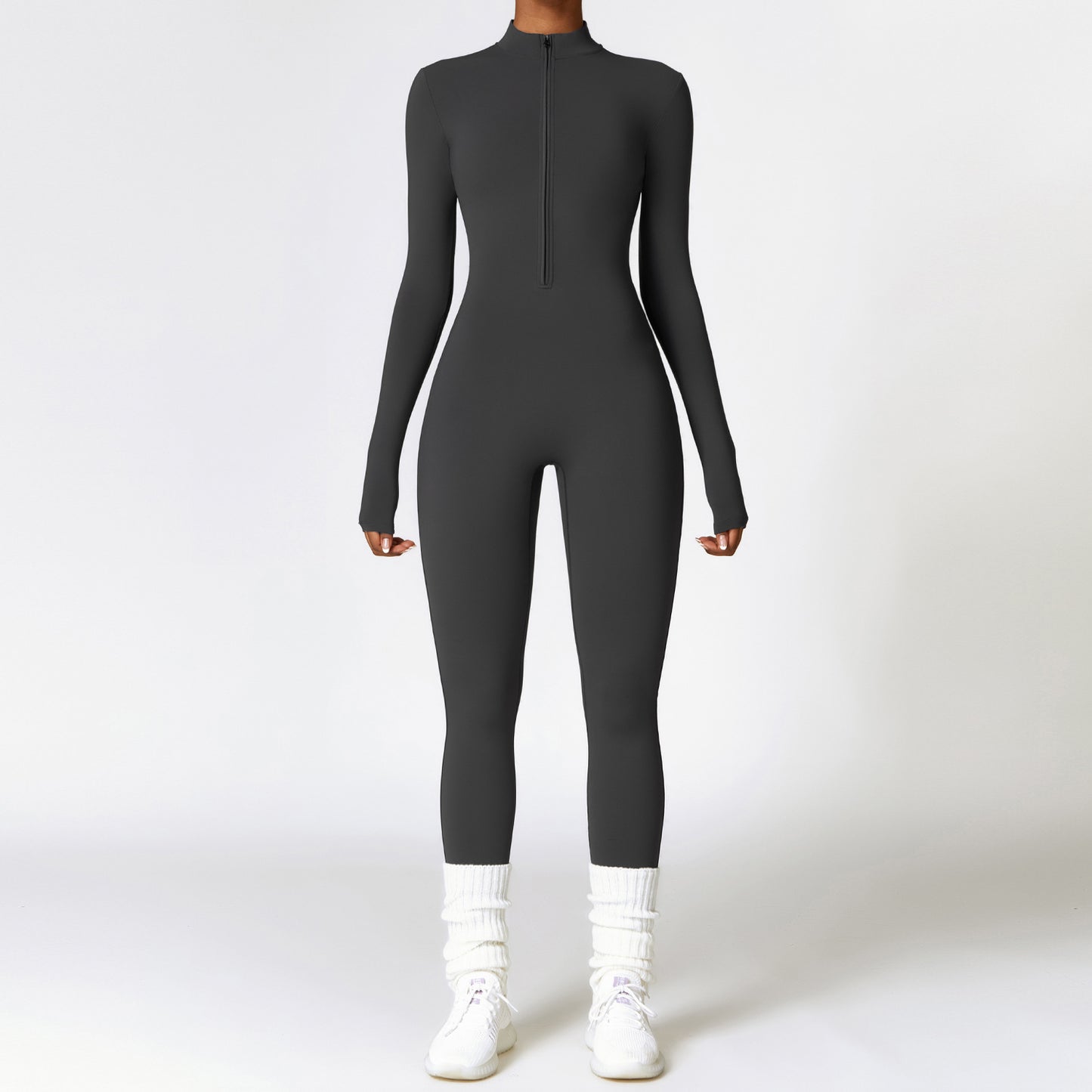 Warm Long Sleeve Jumpsuit Activewear